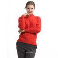 2017 winter big size cashmere knitted pullover sweater